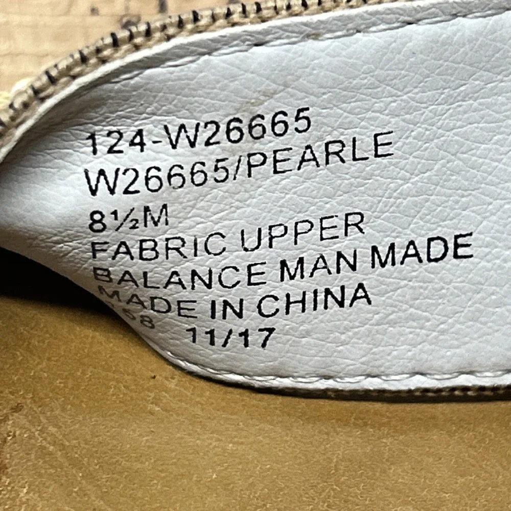 WHITE‎ MOUNTAIN Womens Pearl Espadrille Wedge Sandal Shoe  Tan Brown Aztec 8.5M